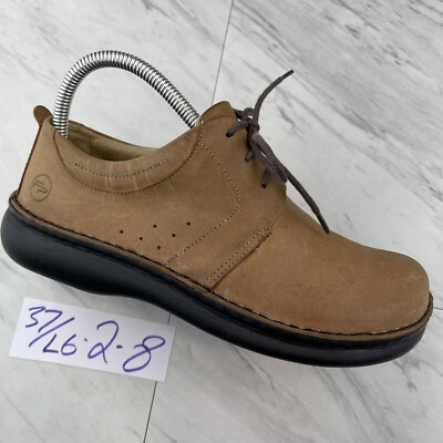 Footprints By Birkenstock tan Leather lace Shoe derby Oxford  display picture 2