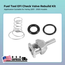 For 2001-2022 Harley Davidson Fuel Tool EFI Check Valve Rebuild Kit MC-300