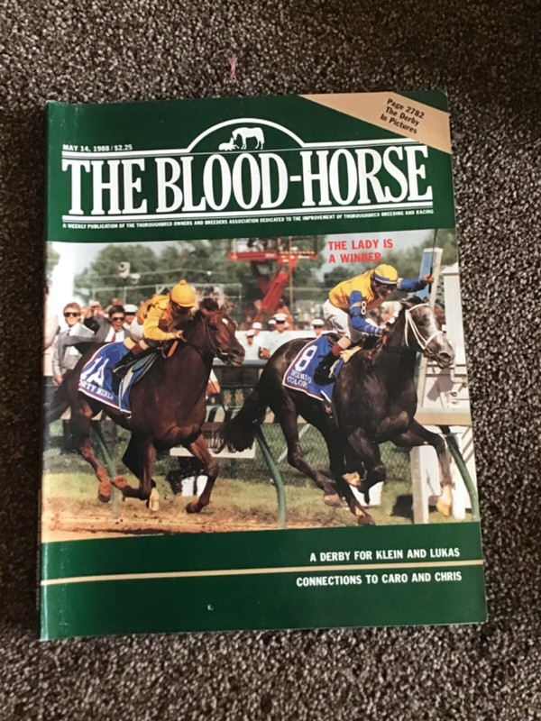 The Blood-Horse Magazine 5/14/1988 (Winning Colors Derby)