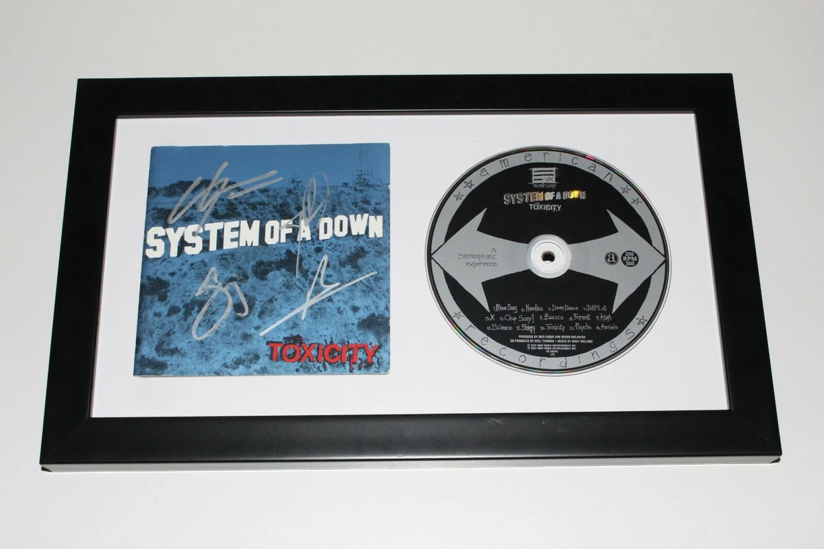 Uluru Understrege Mig SYSTEM OF A DOWN BAND SIGNED FRAMED TOXICITY CD COVER ALBUM BECKETT COA x4 SERJ | eBay Uluru Understrege Mig SYSTEM OF A DOWN BAND SIGNED FRAMED TOXICITY CD COVER ALBUM BECKETT COA x4 SERJ | eBay