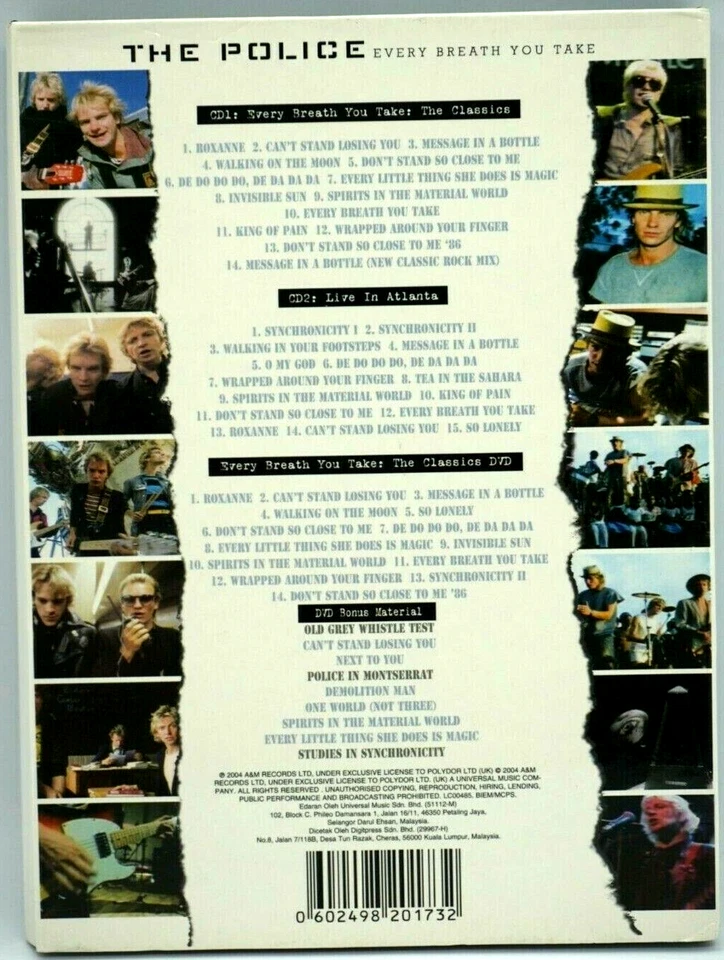 The Police : Every Breath You Take (The Classics) -  DELUXE EDITION 2CD + DVD - Image 2 of 4