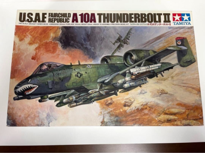 Tamiya 1:48 scale U.S.A.F FAIRCHILD REPUBLIC A-10A THUNDERBOLT II