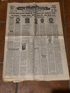 African American Tabloid Newspaper Evening Whirl Vol. 49 # 47 St. Louis MO 1987