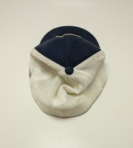 Columbia Sportswear Co Bear Woods Logo Christmas Tree Blue White FlexFit Hat L - Picture 4 of 5
