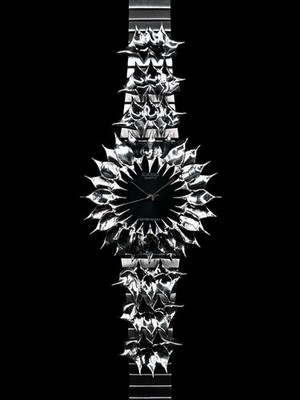 Onyx - Handmade Unisex Opium Claw Alabaster Uhr | Gothic Gothcore Y2K