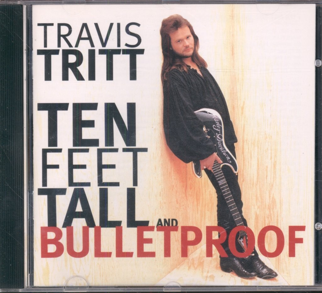 Travis Tritt Ten Feet Tall and Bulletproof CD Canada Warner Bros. 1994 W245603