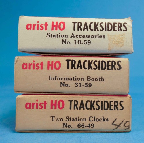 3 BOXED WARDIE MASTER MODELS ARISTO-CRAFT STATION ACCESSORIES- 50s BRITISH 00 HO - Picture 2 of 5