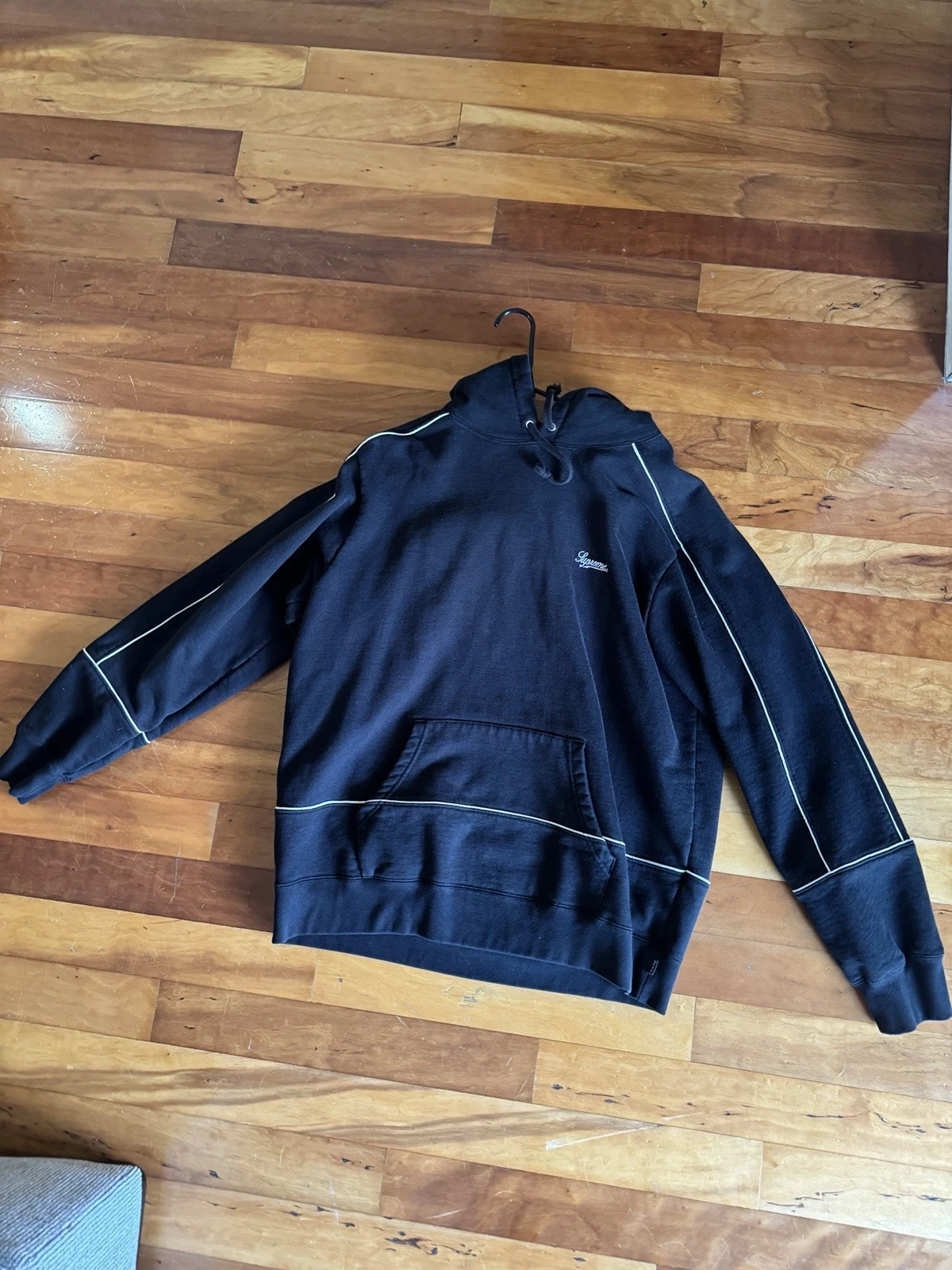 Sweat à capuche Supreme Outline Script XL