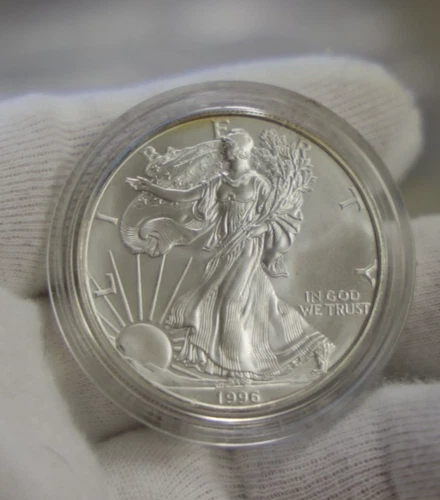 1996 US Silver Eagle $1 Nice Unc Key Date