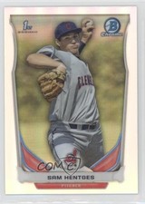 2014 Bowman Draft Chrome Refractor Sam Hentges #CDP117 0o6v