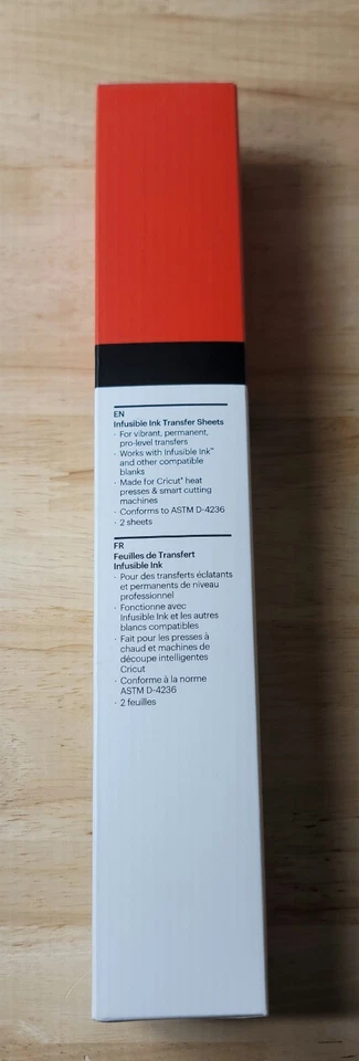 Cricut INFUSIBLE INK TRANSFER SHEETS Lot of 6 Rolls 12"x12" 2 Sheets per pack - Image 3 of 4
