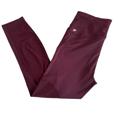 Fabletics Womens Medium Plum Mesh Panel High Waisted Pocket Leggings LG1935974 - Image 1 of 4