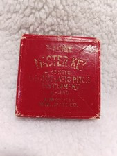 Vintage Master Key Chromatic Pitch Pipe Instrument WM Kratt Co