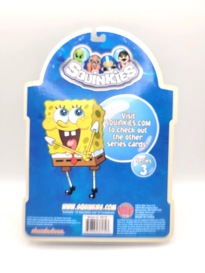 Squinkies Bob Esponja Pantalones Cuadrados 12 Piezas Burbuja Pack Serie 3 Foto 3 de 4
