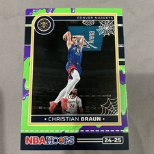 2024-25 Haunted Hoops Slime Parallel Sp #44 Christian Braun