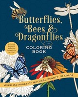 Editors Of Chartwell - Butterflies Bees Dragonflies Coloring Book - G245Z
