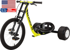 Razor DXT Drift Trike Yellow One Size FREE SHIPPING