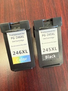 2PK inks for PG-245XL Black CL-246XL Color fit Canon PIXMA TR4520 TR4522 TS3122
