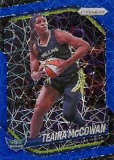 2025 Panini Prizm WNBA - Blue Velocity Prizms #48 - Teaira McCowan  Dallas Wings
