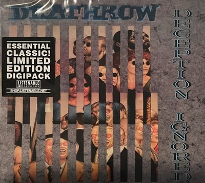 Deathrow - Deception Ignored CD 2025 Listenable   POSH852 [Digipak] NEW *FR