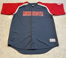 Vtg Minnesota Twins Dynasty MLB Baseball Jersey Size 3XL