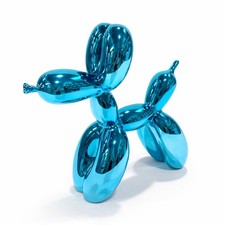 JEFF KOONS - BALLOON DOG (LIGHT BLUE) - EDITIONS STUDIO COA