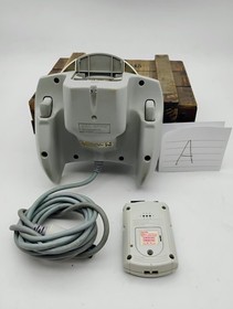 Sega Dreamcast Official White Controller HKT-7700 w/ VMU Memory Card READ DESC