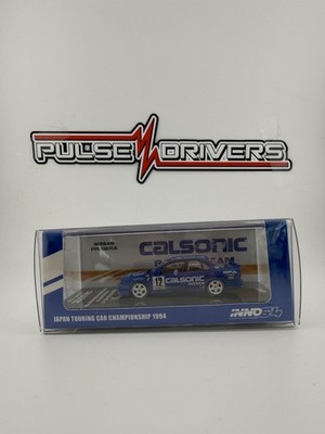 1994 Nissan Primera (P10) #12 CALSONIC JTCC Diecast IN64-P10-CA12