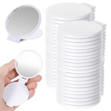Mini Folding Compact Portable Round Travel Purse Pocket Makeup Mirror 72 PCS