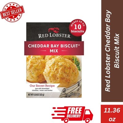 Red Lobster Cheddar Bay Biscuit Mix 11.36 oz   Garlic Herb Seasoning, Free Shipp