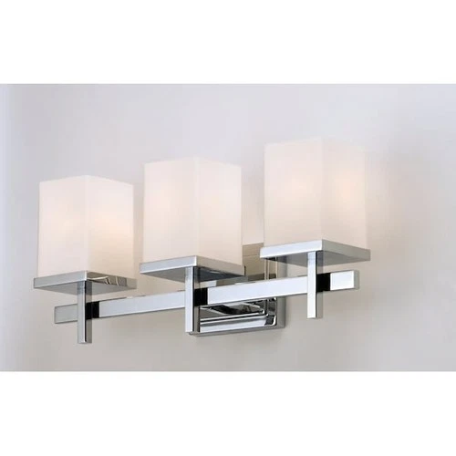 MAXIM LIGHTING 2153SWPC Tetra 3-Light 22" Wide Polished Chrome Vanity Light - Picture 3 of 3