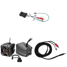 Kicker PowerCans 6.5" Powered LED Enclosures  Adapter for Polaris Ride Command