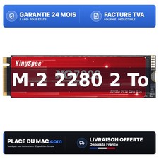 SSD KingSpec XG7000-2TB M.2 NVMe 2280 2 To