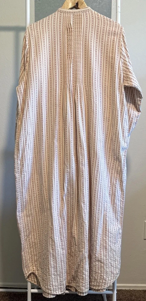 L.L. Camisón de franela Bean para mujer grande rojo Navidad cabaña algodón acogedor cálido Foto 3 de 4