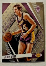 Jerry West Phoenix Lakers NBA Card Los Angeles Lakers Legend Insert