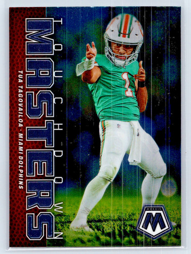 Tua Tagovailoa #TM-TT 2023 Panini Mosaic Touchdown Masters card