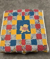 Vintage Winnie the Pooh quilt blanket square