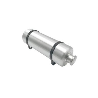 JSD 1.85 Gallons 6''x18'' Universal Aluminum Vertical Gas Tank Fuel Cell Tank 