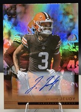 2025 Photogenic- Jerry Jeudy Bronze Autograph #58 Cleveland Browns