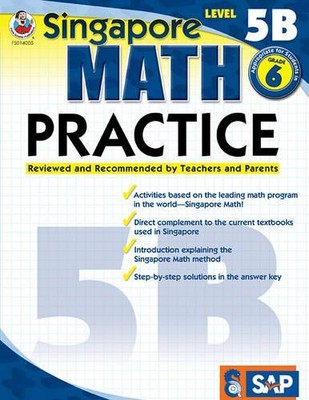 Math Practice, Grade 6 (Taschenbuch) Singapore Math