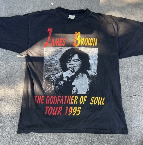James Brown “Godfather of Soul” Tour Shirt – XL 1990s vintage concert t-shirt, vintage, size XL, single stitch, B+ condition