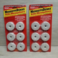 Summit Mosquito Dunks Non-toxic - Lasts for 30 Days - EPA Registered ( 2 Packs )