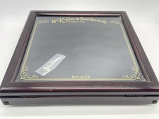 W.R. CASE & SONS CUTLERY CO. Case XX Cherry Wood Lockable Display w/ Key