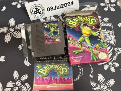 Battletoads (Nintendo Entertainment System 1991) NES COMPLETE CIB Authentic
