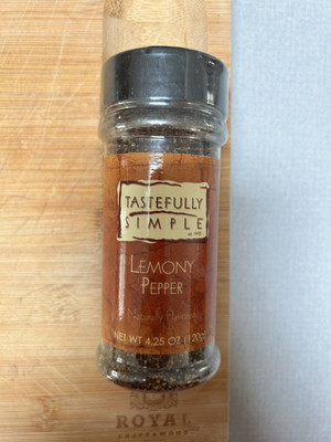 Tastefully Simple Lemony Pepper