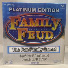 Family Feud PLATINUM EDITION Family Board Game New Sealed. Family Game Night