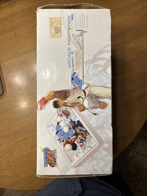 Tatsunoko vs Capcom Arcade FightStick Wii Used Tested Works