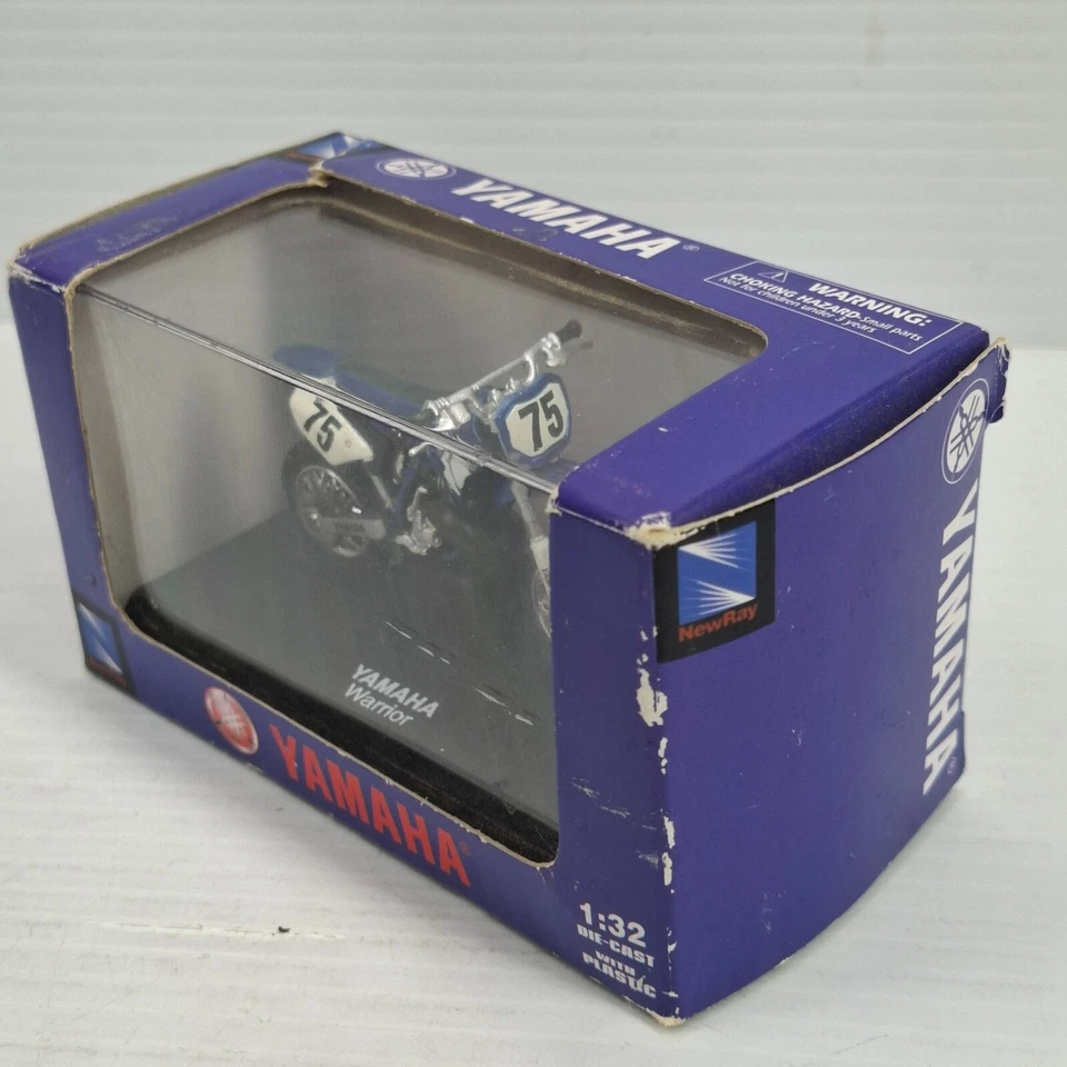 2003 NewRay 1:32 Die-Cast & Plastic Yamaha Warrior RARE MODEL - READ INFO - Image 3 of 4