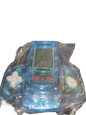 Blue POCKET GAME PLAYER, Portable Handheld Electronic Spaceship w/11 Video Games