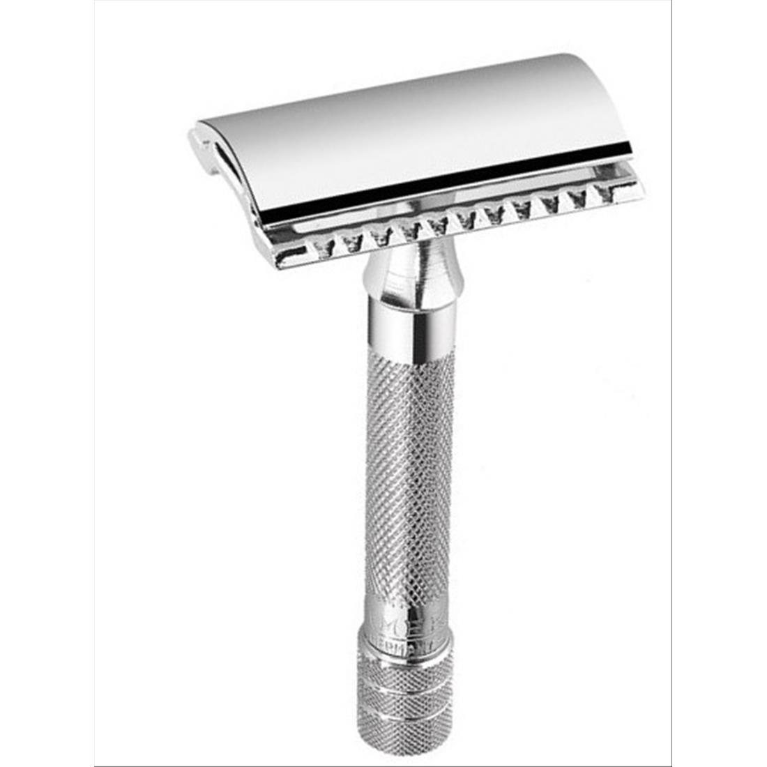 RASOIO SI SICUREZZA 33C 33 C TRE PEZZI MERKUR SOLINGEN  90 33 011 PETTINE CHIUSO